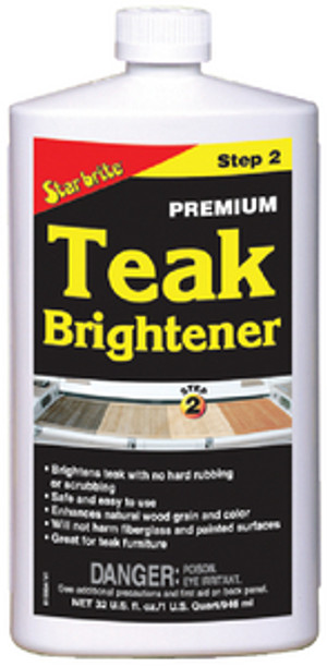 STARBRITE 81532 TEAK BRIGHTNER QUART