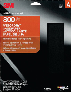 3M 32040 IMPERIAL WETORDRY P320 PKG/5