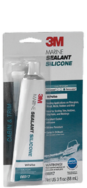 3M 08019 MILDEW RES. SILICONE-CLR 3 OZ