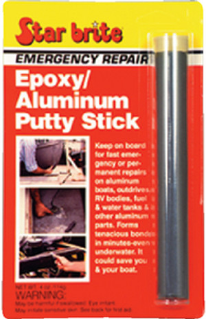 STARBRITE 87004 EPOXY ALUM. PUTTY STICK 4 OZ.