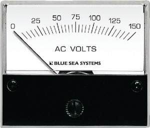 BLUE SEA SYSTEMS 9353 VOLT METER ANALOG 0-150 VAC