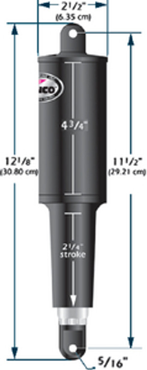 LENCO 15054-001 2 1/4 STROKE ACTUATOR W/6FT &