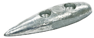 B & S ANODES BSMTEARDROP TEAR DROP ZINC 11 OZ.