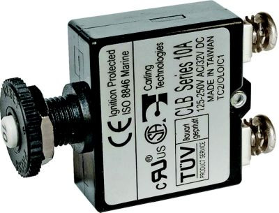 BLUE SEA SYSTEMS 2135-BSS CIRCUIT BREAKER PUSH BUT 25A