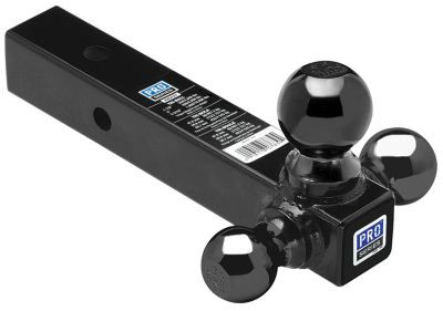 FULTON/WESBAR (CEQUENT) 80425 TRI-BALL BALL MOUNT 2"SQ BLACK