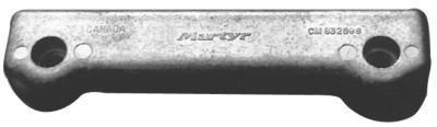 MARTYR ANODES CM832598A VOLVO TRANSOM PLATE ANODE