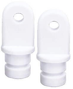 SEA-DOG LINE 273176-1 3/4 INSIDE EYE END WHT   2/CD