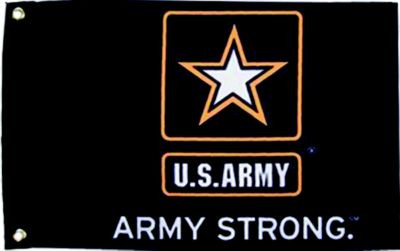 TAYLOR 2020109121 FLAG 12X18 ARMY STRONG