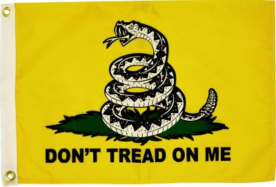 TAYLOR 2020109118 FLAG 12X18 DON-T TREAD ON ME