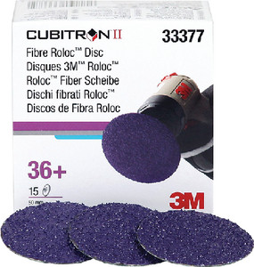 3M 33392 CUBITRON II FIBRE ROLOC 3" 80+