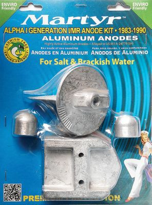 MARTYR ANODES CMALPHAGEN1KITA ANODE KIT-MC ALPHA I GEN I AL