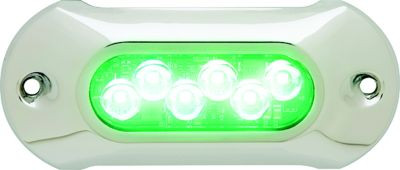 ATTWOOD MARINE 65UW06G-7 UNDERWATER 6 LED GREEN
