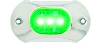 ATTWOOD MARINE 65UW03G-7 UNDERWATER 3 LED GREEN