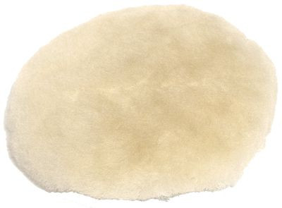 MIRKA ABRASIVES MPADLW-7.5 7.5" DIA LAMBS WOOL PAD 2/PK