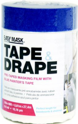 TRIMACO 396590 TAPE&DRAPE W/14DAYTAPE 2'X90'