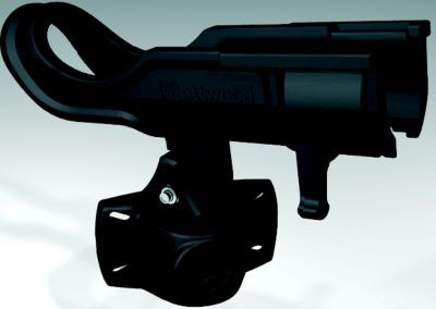 ATTWOOD MARINE 5009-4 HEAVY DUTY ROD HOLDER