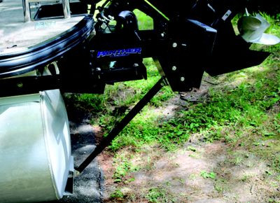 PANTHER 55-0065 PONTOON KICKER BRACKET KIT