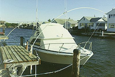 MONARCH MOORING WHIPS 0 WHIP MINI STD DUTY W/ADJ. BASE