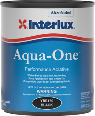 INTERLUX PAINT YBE179/QT AQUA-ONE BLACK QUART