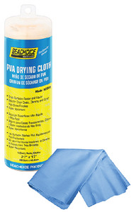 SEACHOICE A-90026-SC PVA DRYING CLOTH BLUE 27X17