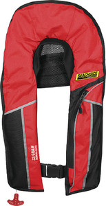 SEACHOICE 1214MA-RED TYPE V RIP-STOP PFD 33G RED