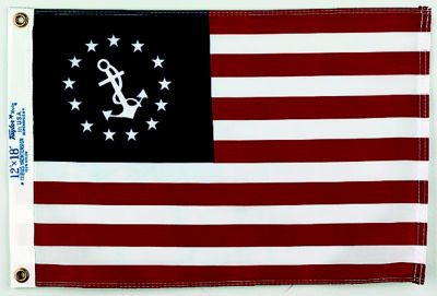 TAYLOR 2020109112 12X18 US YACHT ENSIGN, FLAG