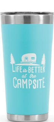CAMCO RV 53057 LIBATC, TUMBLER, PAINTED COOL