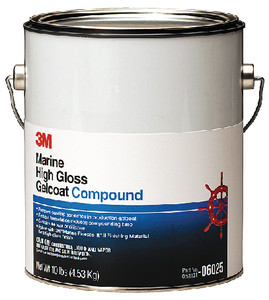 3M 06025 HIGH GLOSS GELCOAT CMPND GAL