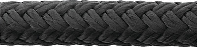 SAMSON ROPE 468032260030 NYLON DBL/BRAID 1/2X600 BLACK