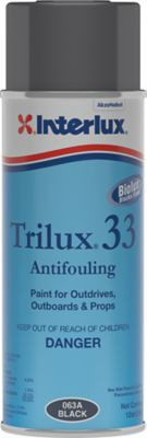 INTERLUX PAINT YBA063A/12 TRILUX 33 AEROSOL BLACK