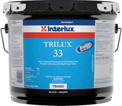 INTERLUX PAINT YBA063/3 TRILUX 33 3-GALLON BLACK  ZZ