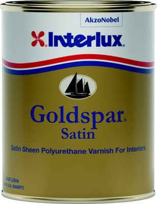 INTERLUX PAINT Y60/QT GOLDSPAR SATIN 60 VARN.-QUART