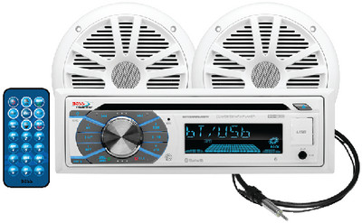 BOSS AUDIO SYSTEMS MCK508WB.6 CD PLAYER-BLUETOOTH W/2 SPKRS