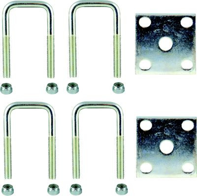 DEXTER MARINE PRODUCTS K71-G02-17 AXLE TIE PLATE KIT1.75 SQ TUBE