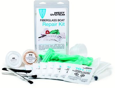 WEST SYSTEMS 105-K FIBERGLASS BOAT REPAIR KIT