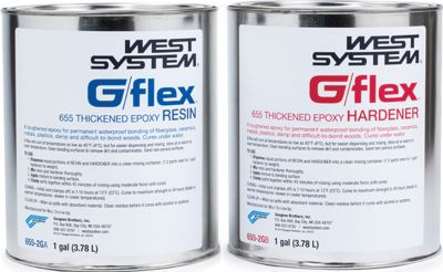 WEST SYSTEMS 655-2G G/FLEX  ADHESIVE 2/1GAL