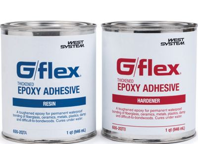 WEST SYSTEMS 655-2QT G/FLEX ADHESIVE