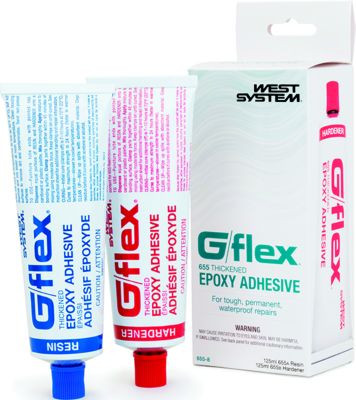 WEST SYSTEMS 655-8 G/FLEX EPOXY BOTTLES 2-PK