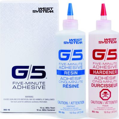 WEST SYSTEMS 865-4 G/5 ADHESIVE  TWO-PART  1/4 PT