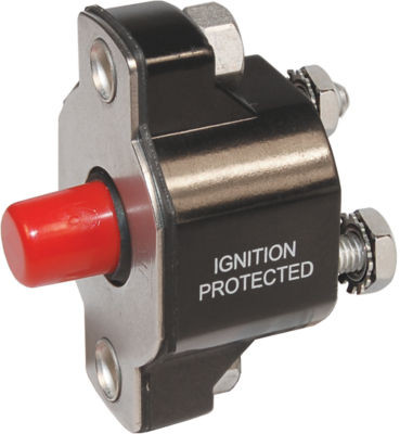 BLUE SEA SYSTEMS 2142-BSS CIRCUIT BREAKER MD PUSH
