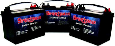 MIDSTATE BATTERY  24M1000 BATTERY 100AMP MARINE 1000 CCA