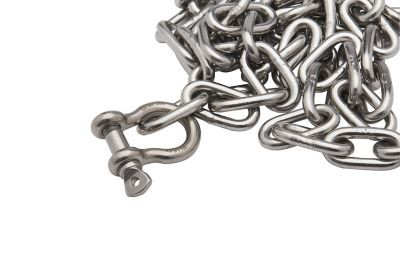 SEACHOICE 44103 CHAIN 3/16"X 4' 304SS W/SHACK