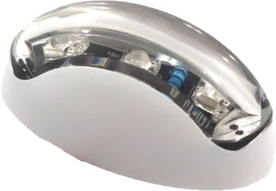 T-H MARINE LED-71000-DP WHITE LED, WHT. HOUSING - OVAL