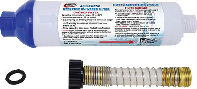 VALTERRA A01-1131VP INLINE WATER FILTER W/CONN.