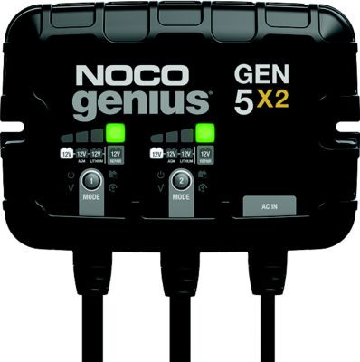 NOCO GEN5X2 2-BANK 10A ONBOARD BATT CHRGER