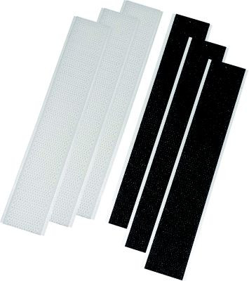 A P PRODUCTS 006-204 HOOK   LOOP, PK/6, 3BLK/3WHT