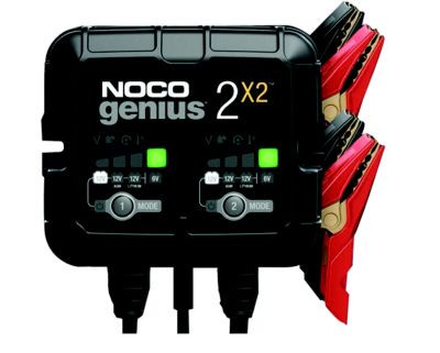 NOCO GENIUS2X2 4A 2-BANK BATTERY CHARGER