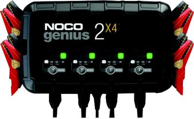 NOCO GENIUS2X4 8A 4-BANK BATTERY CHARGER