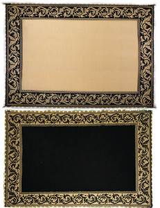 MING'S MARK INC RA811WL PAT MAT CLASSIC LED 8X11 BL/BE