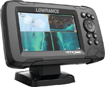 LOWRANCE 000-15856-001 HOOK REVEAL 5 SPLITSHOT C-MAP